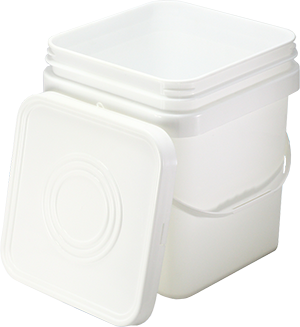 Premier Plastics Rectangle Pail